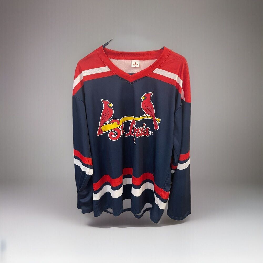 Saint Louis Cardinals Fox Sports Midwest Lightweight jersey Size XL large